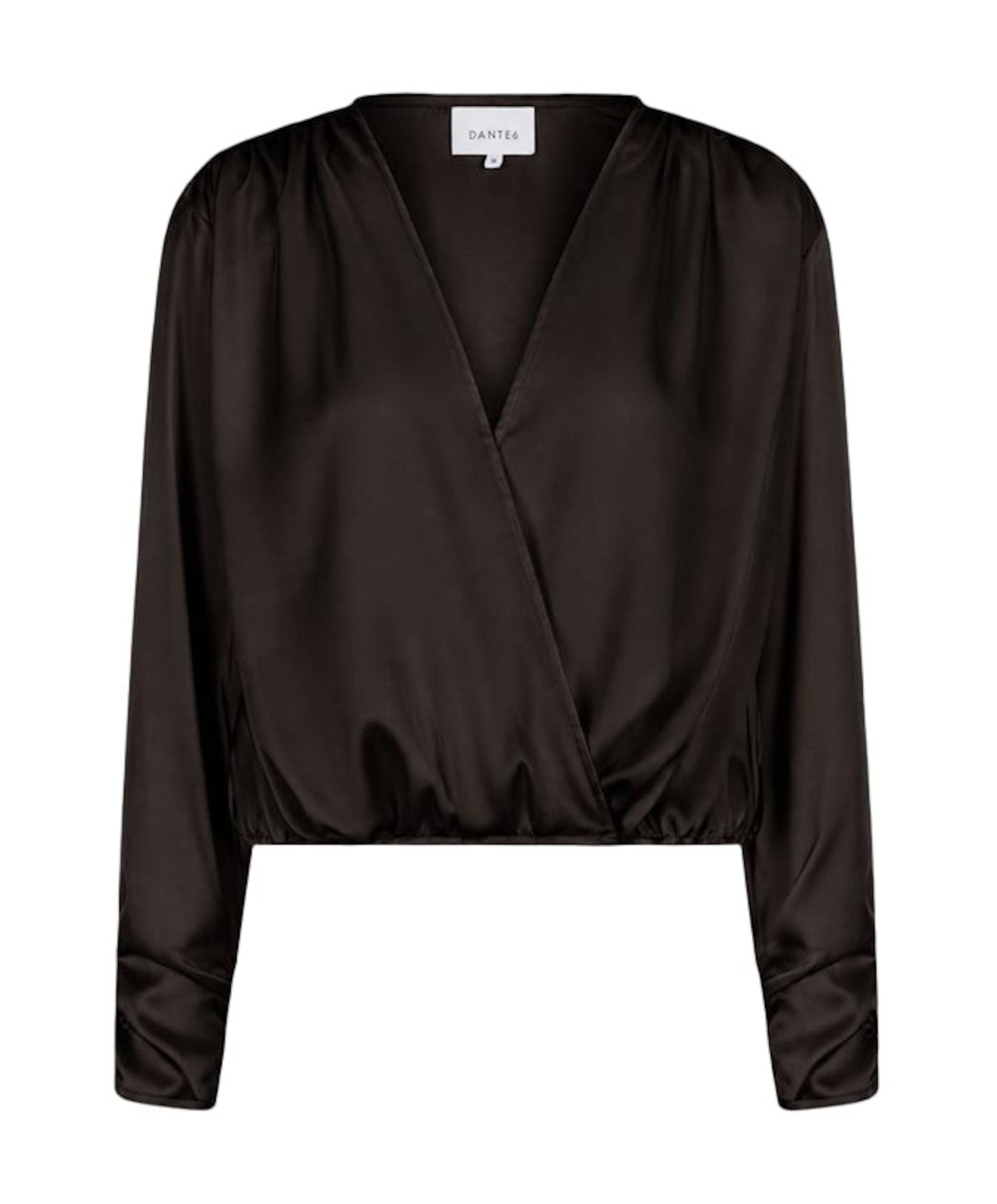 Dames blouse bruin