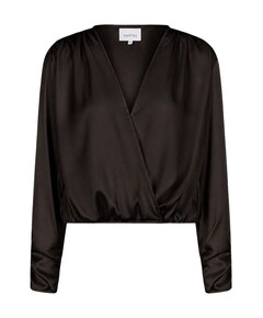 Dames blouse bruin