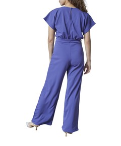 Girl-ju.v dames jumpsuit blauw