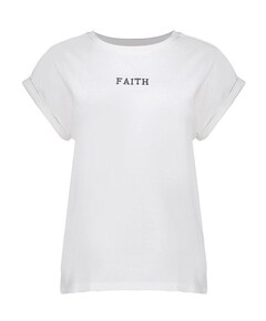 Dames t-shirt ecru