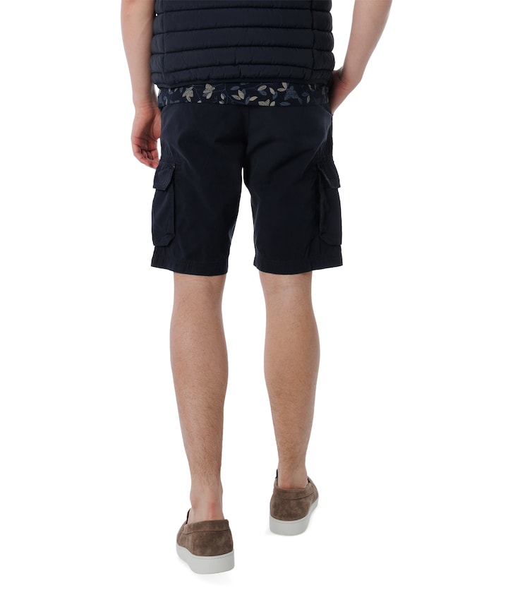 korte broek blauw