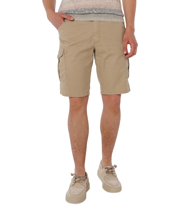 B-ORLANDO Art.1-5064 heren korte broek beige