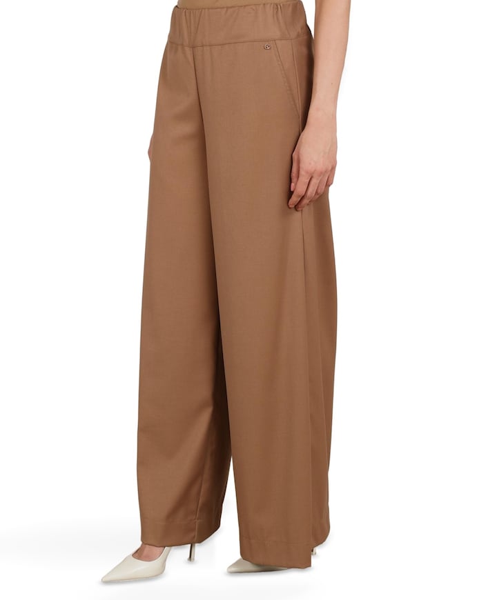 Lieve dames broek beige