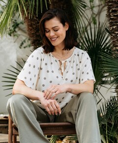 Dames blouse ecru