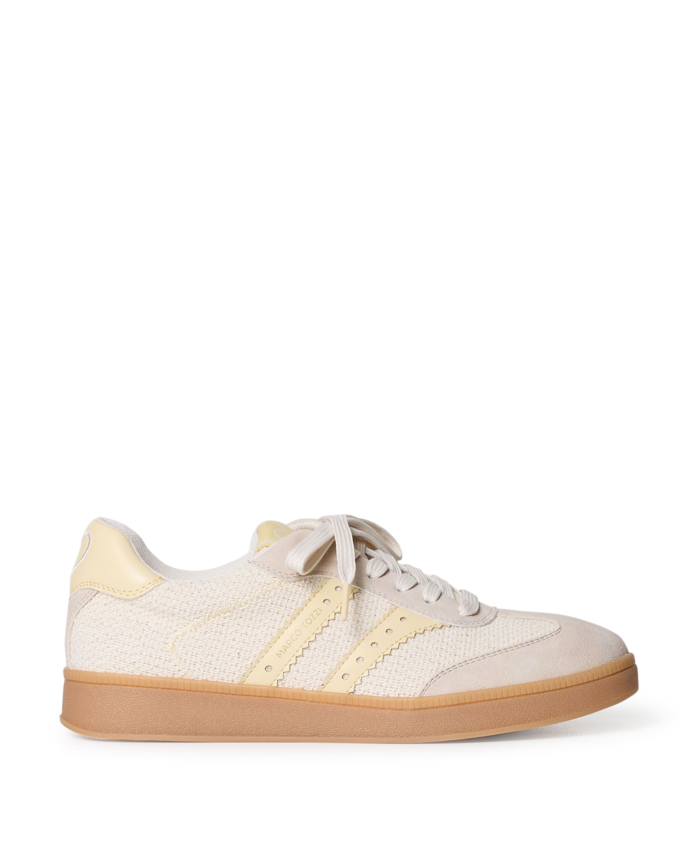 Women Lace-up dames sneakers beige