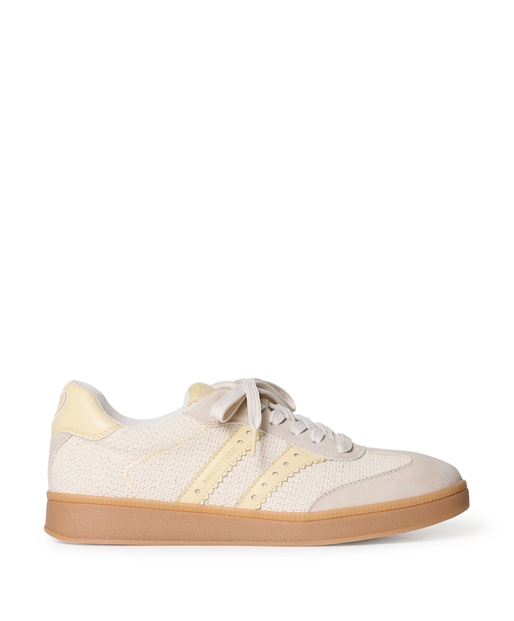 Women Lace-up dames sneakers beige