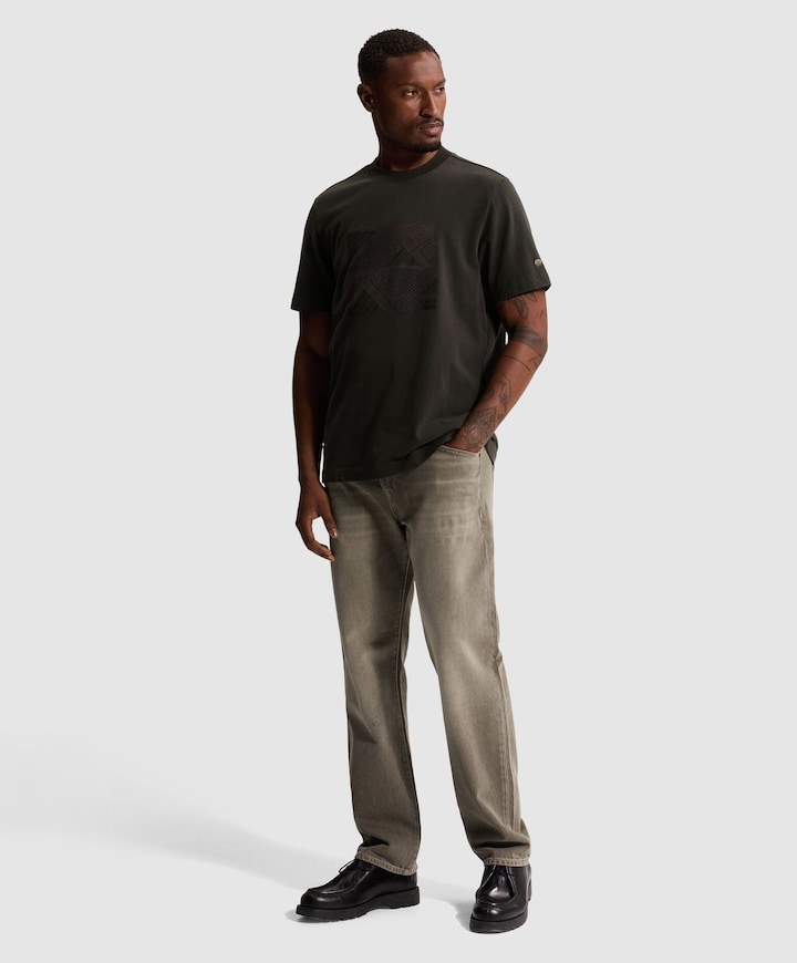 Heren T-shirt grijs