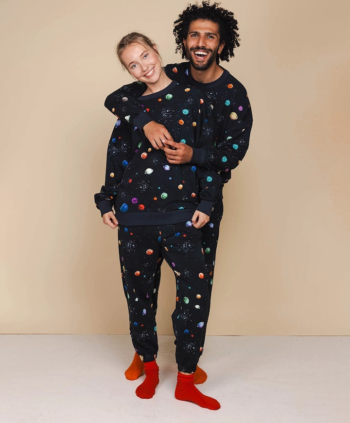 Heren pyjamaset Efteling blauw