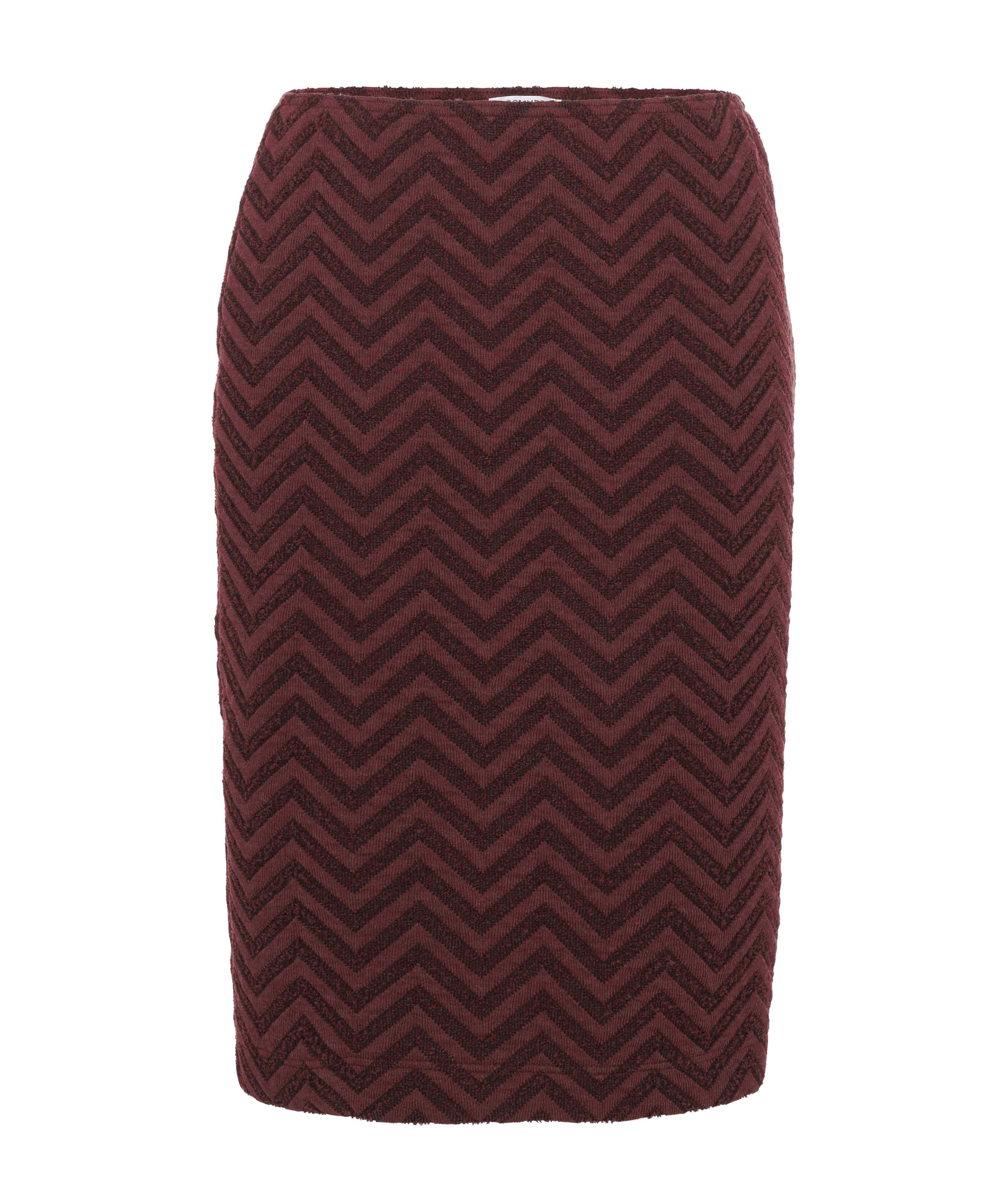 Dames rok bordeaux