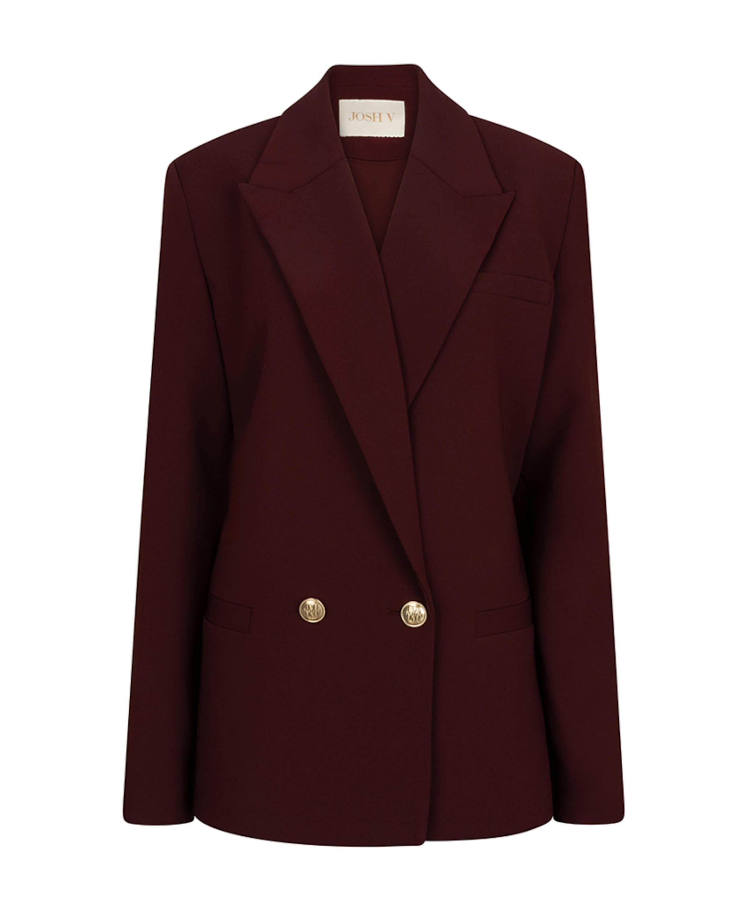 Dames blazer bordeaux
