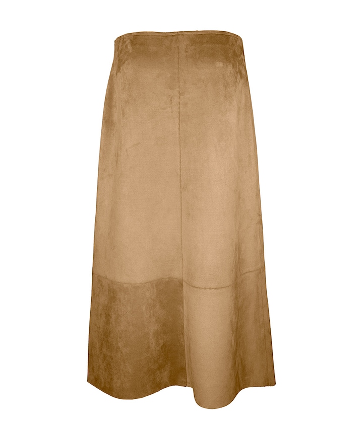 Dames rok beige