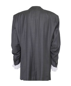 Dames blazer grijs