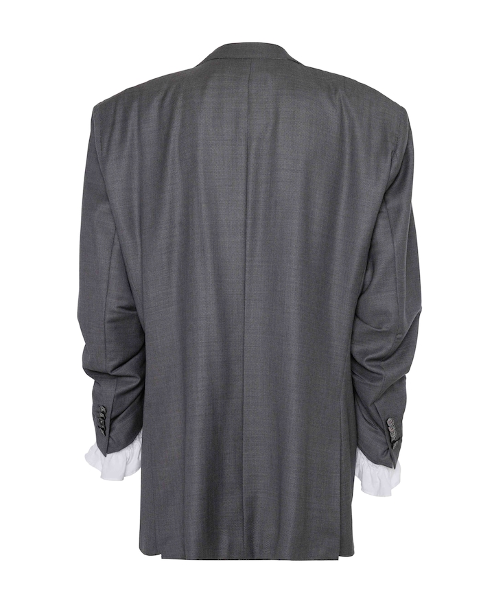 Dames blazer grijs
