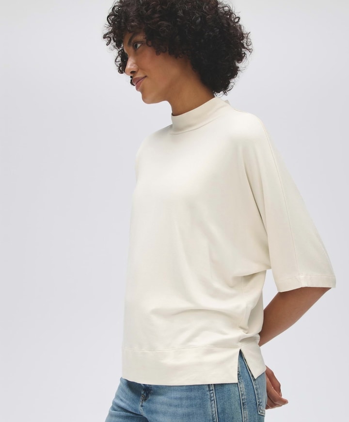 Dames T-shirt ecru