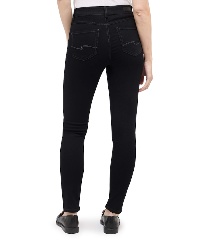 Skinny dames jeans zwart