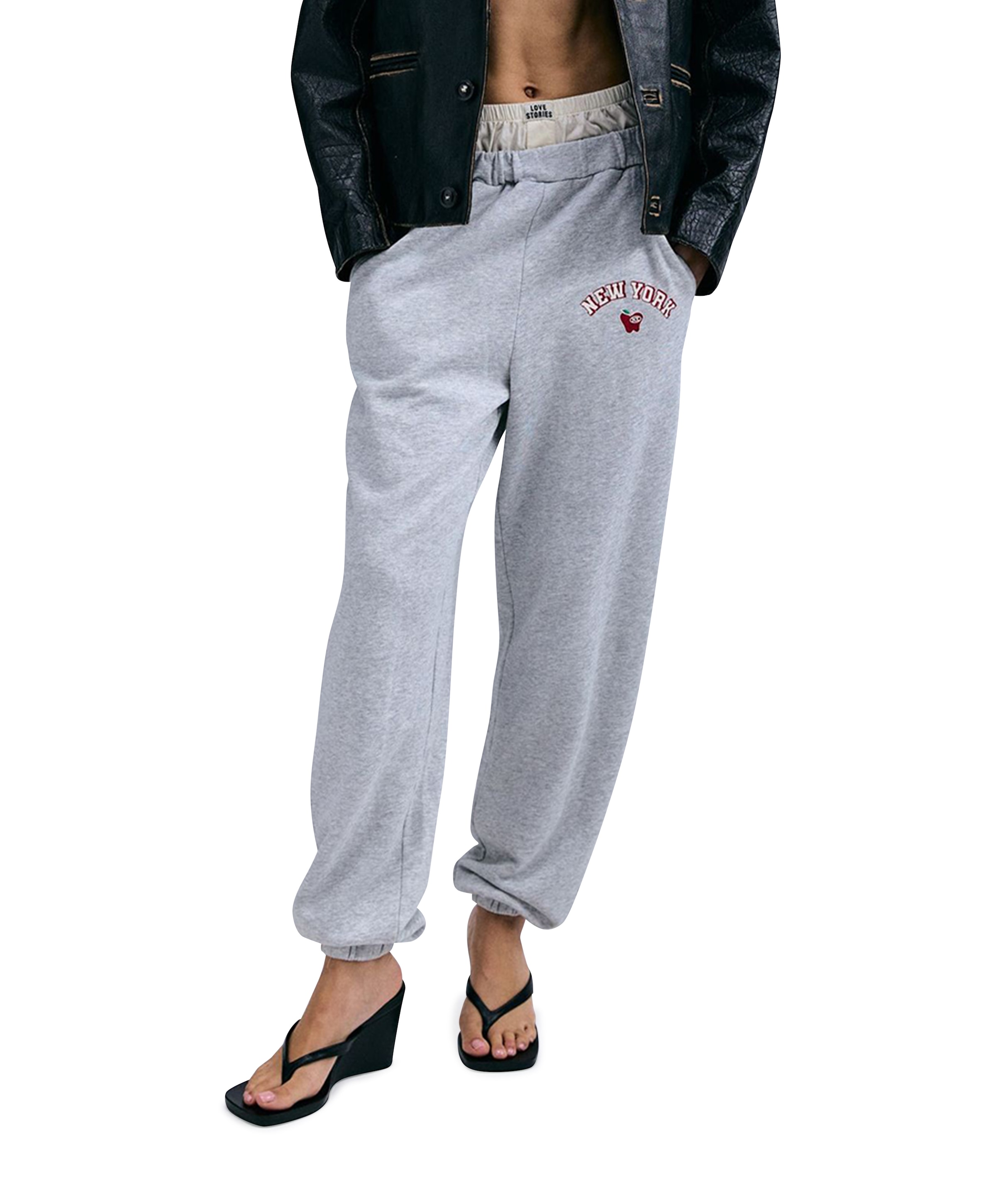 Donna coverups broek grijs