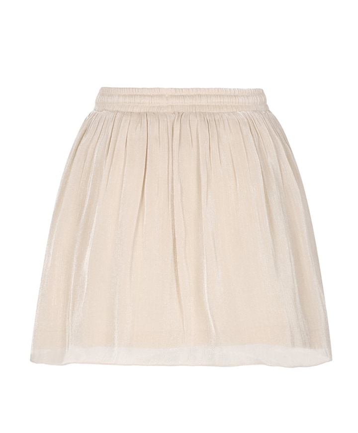 Meisjes rok ecru