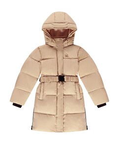 Meisjes jas beige