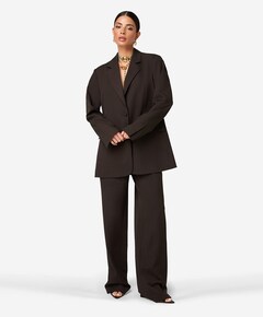 Dames blazer bruin