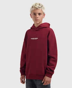 Jongens hoodie bordeaux