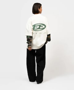 Uniseks longsleeve ecru