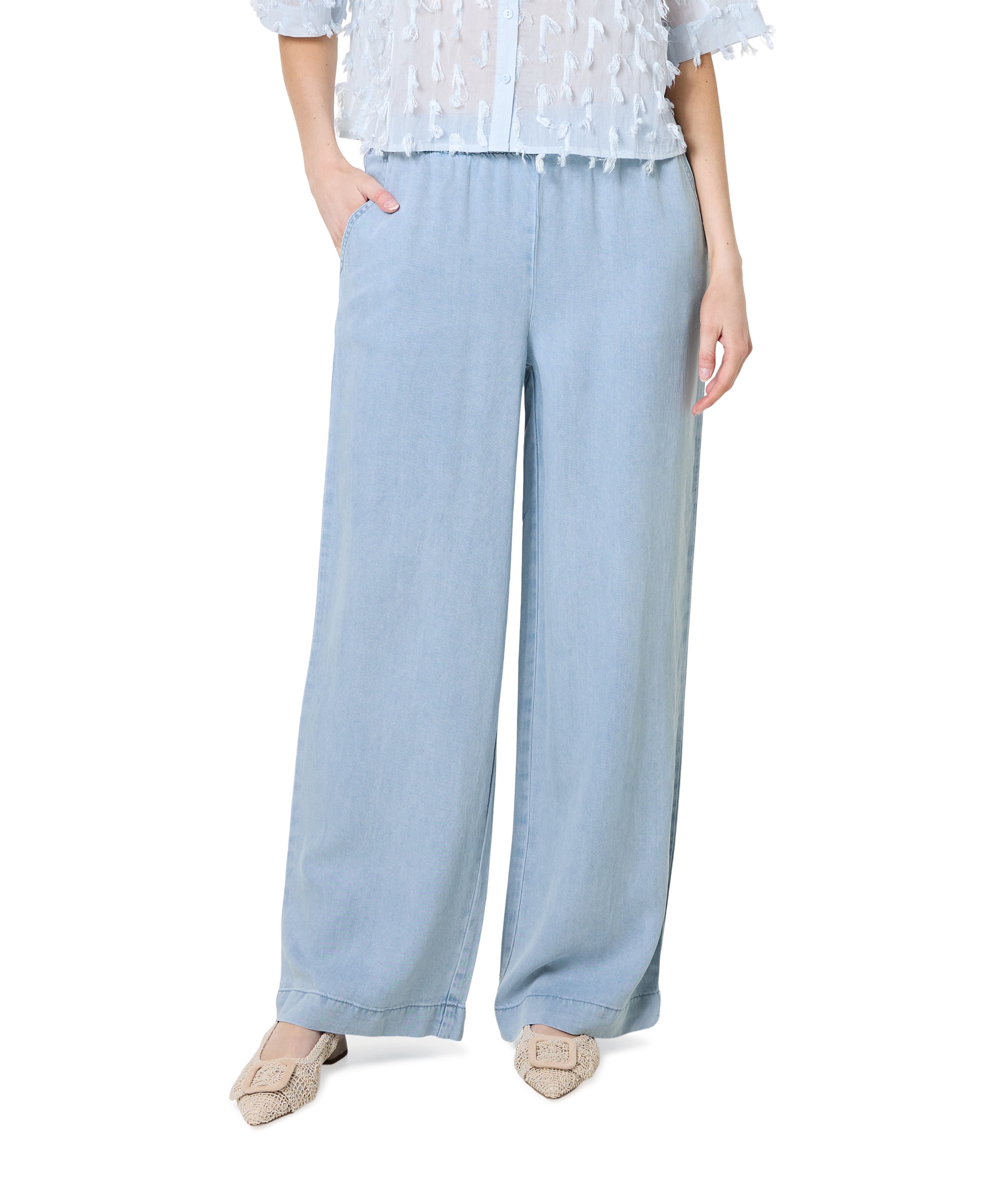 JENNY dames broek blauw