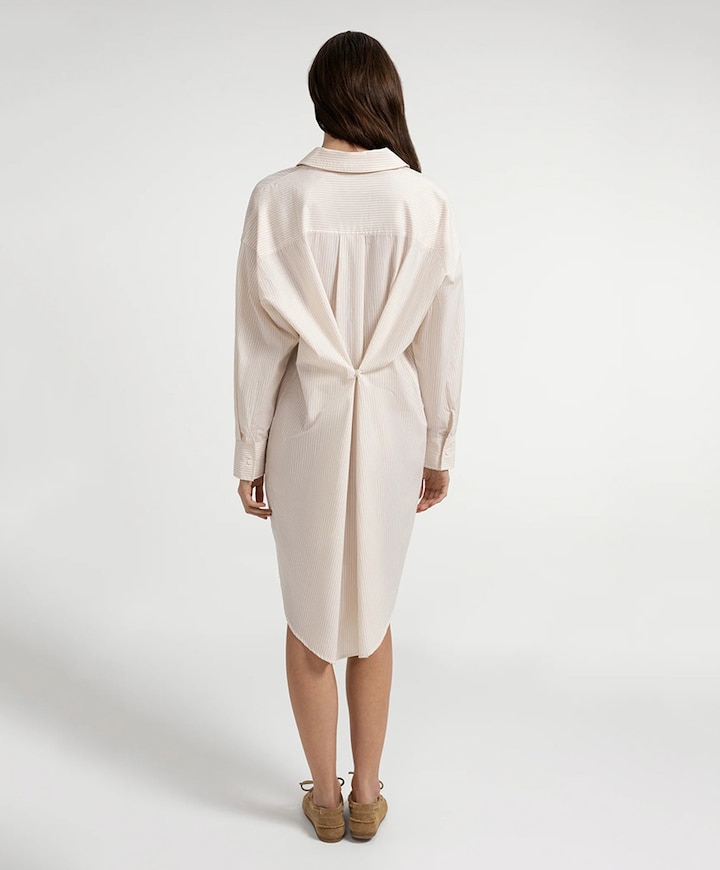 Dames jurk beige