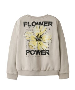 Meisjes sweater grijs