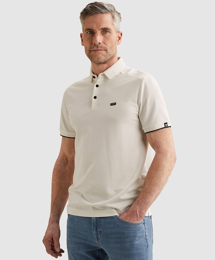 Heren polo wit