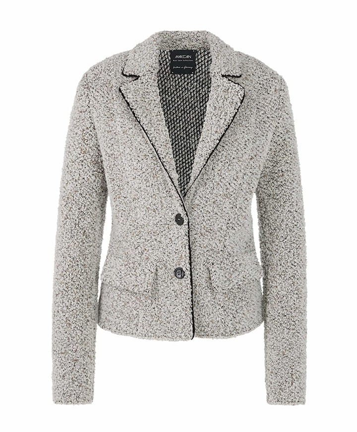 Dames blazer grijs