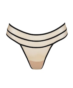 Dames string beige
