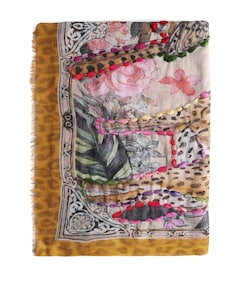 Dames sjaal multicolor