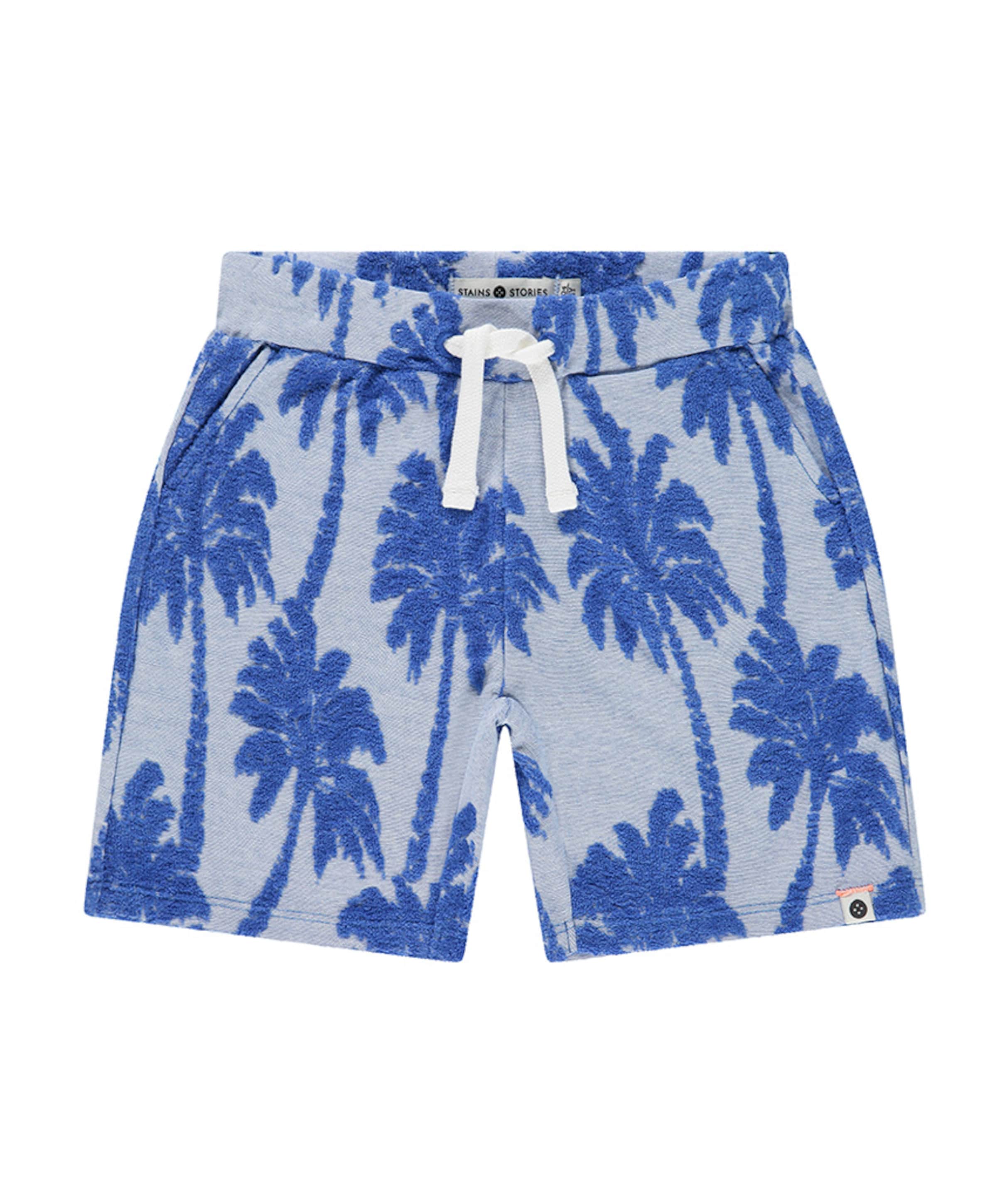 Jongens korte broek blauw