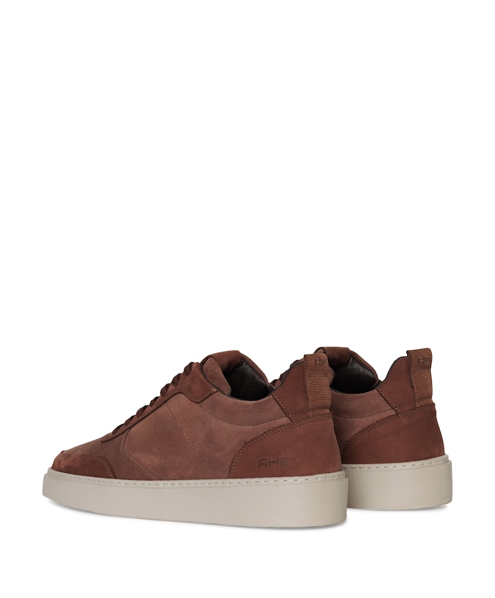 OLIVER MID SUE NUB heren sneakers bruin