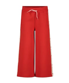 Sporty meisjes broek rood