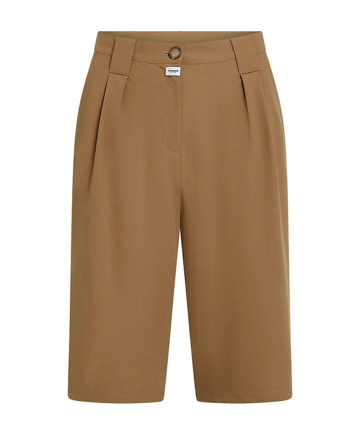 Dames korte broek beige