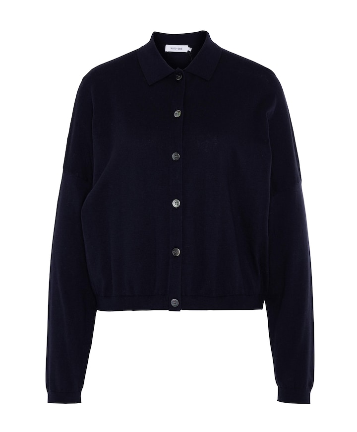 Dames vest blauw