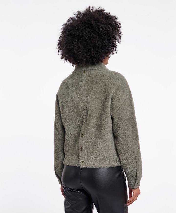 Dames vest groen