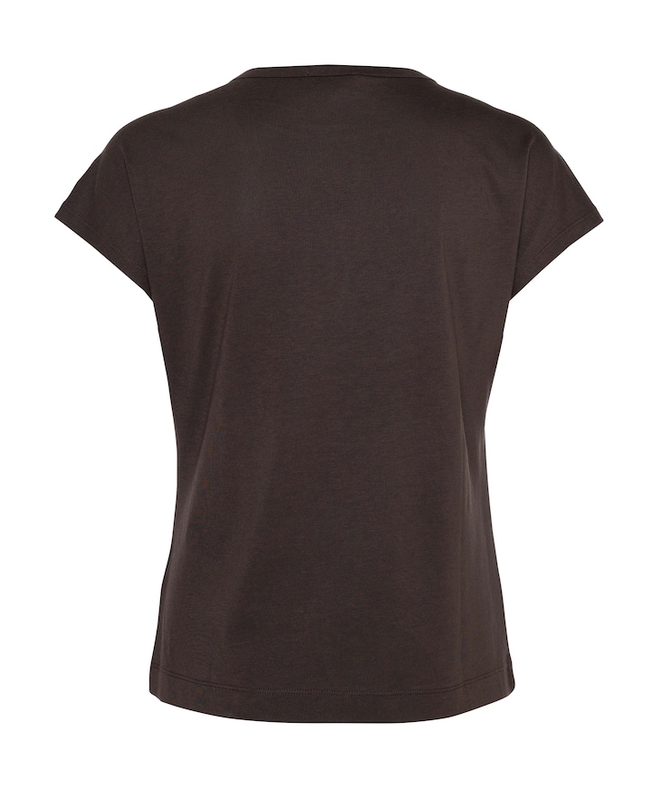 Dames T-shirt bruin