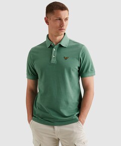Heren polo blauw