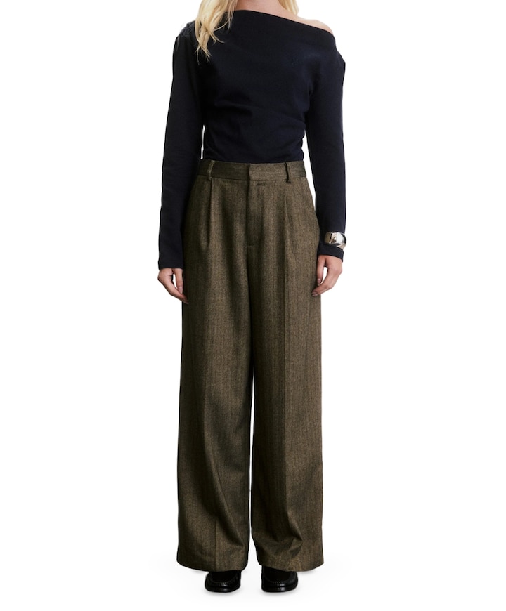 Zander dames pantalon groen