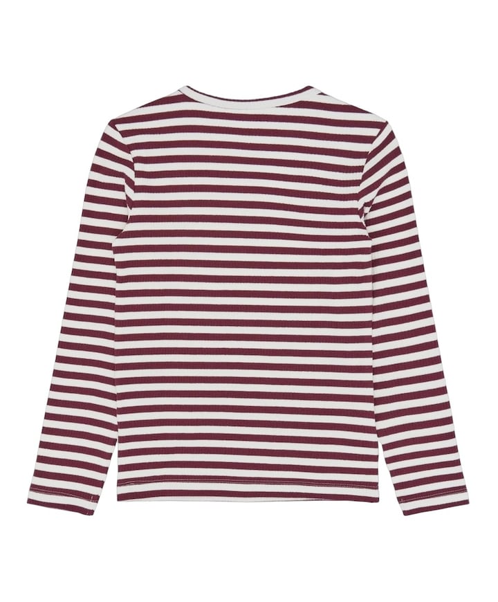 Meisjes longsleeve bordeaux