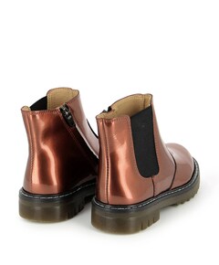 meisjes enkellaarzen brique