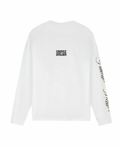 Heren longsleeve wit