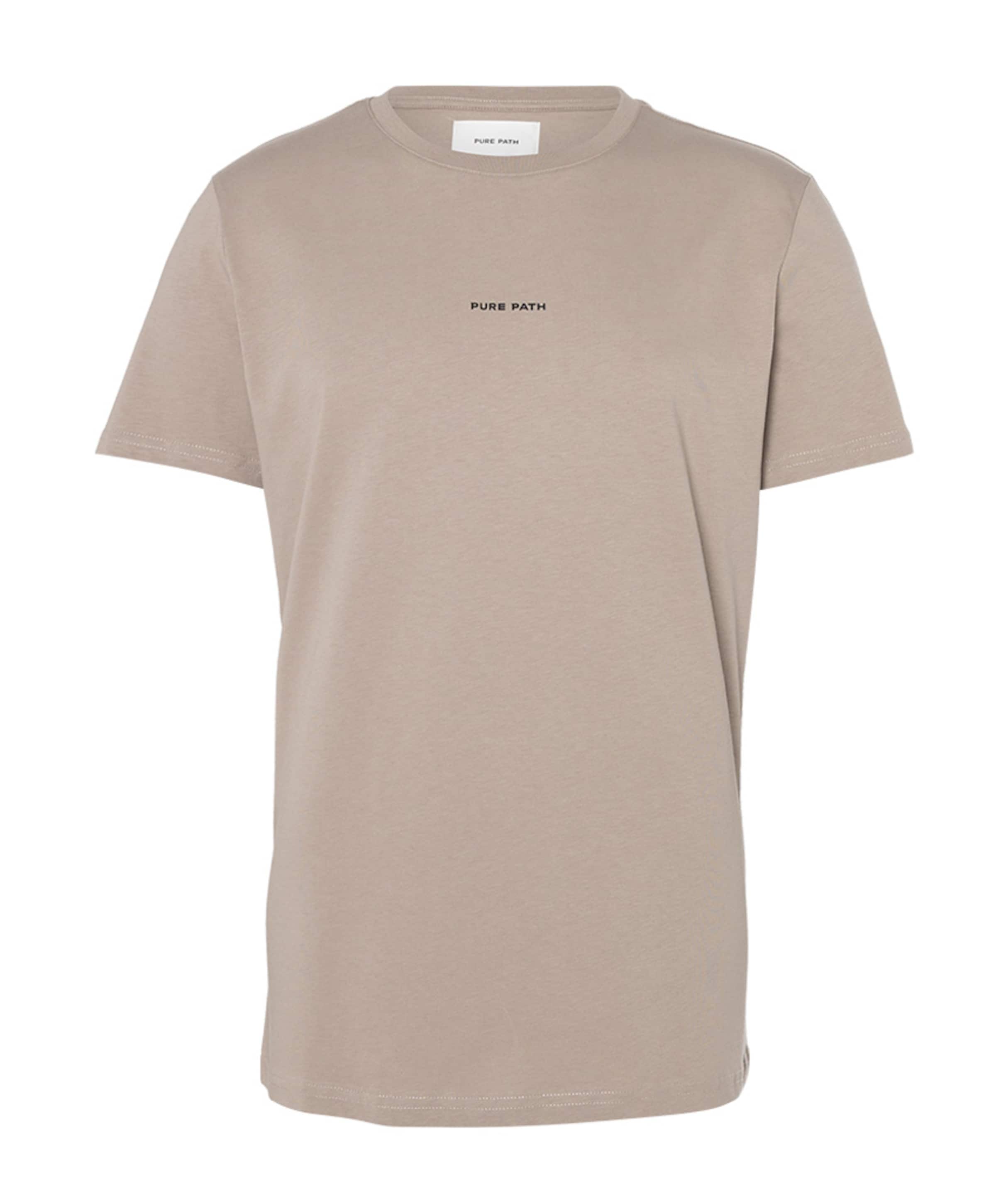 Heren t-shirt beige
