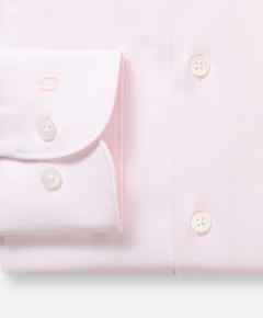 Heren overhemd lange mouw roze