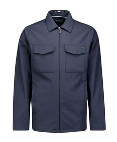 Heren overshirt blauw
