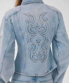 Dames spijkerjas  blauw