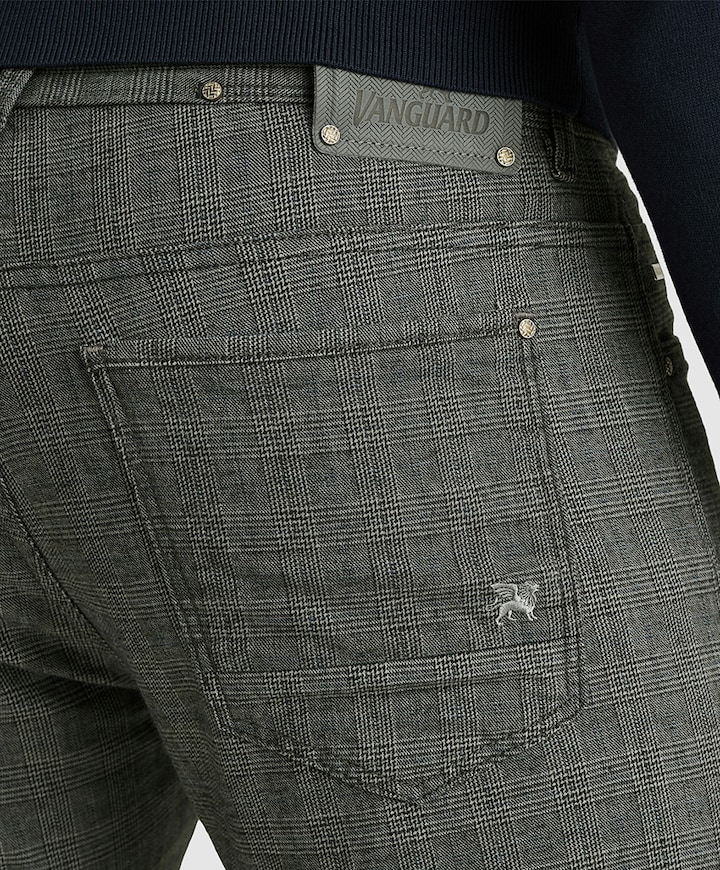 V850 RIDER SOFT CHECK. heren broek grijs