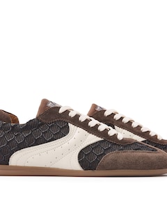 June Haylee dames sneakers bruin